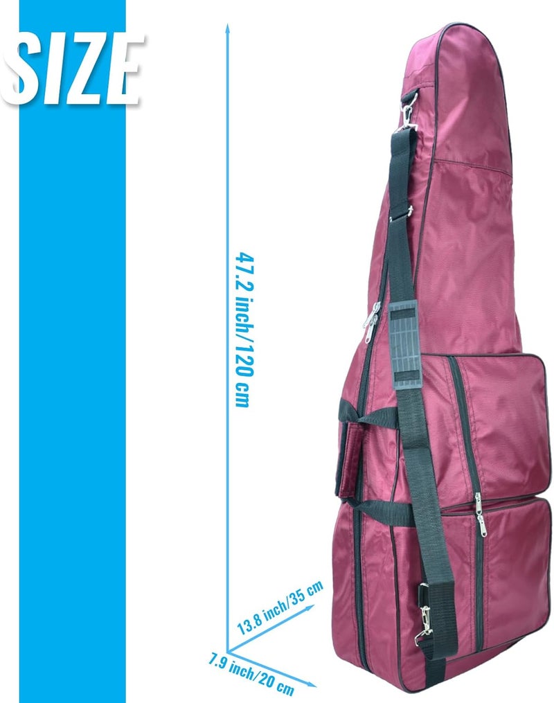 FEFOSAEP Fencing Bag - Junior Fencing Equipment Bag - Portable Fencing Sword Bag with Handle and Shoulder Strap - Image 3